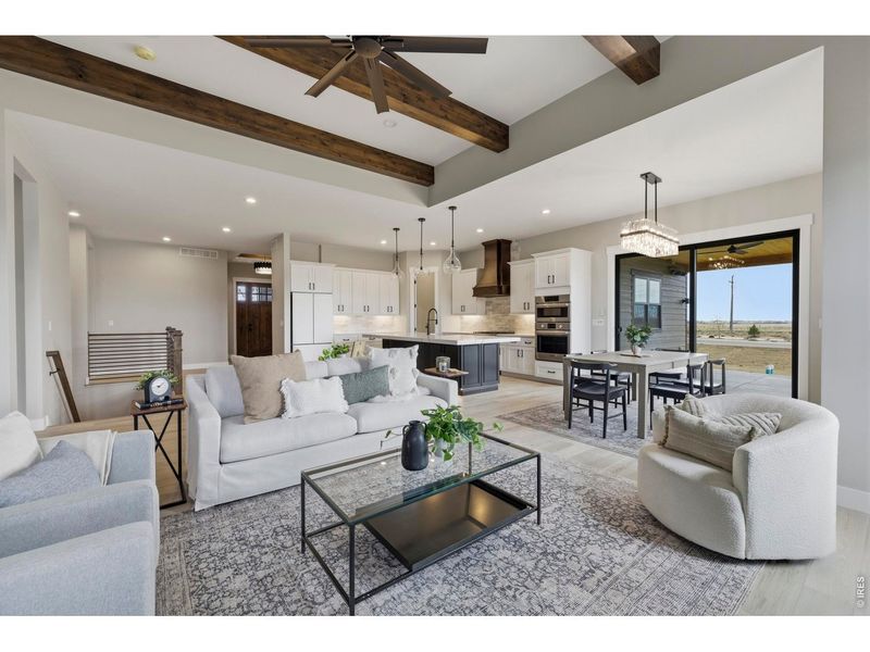 Furnished interior view inside a new home in , Berthoud (Image 34).