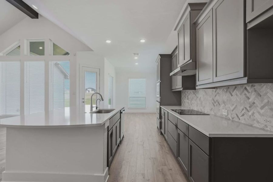 Representative furnished interior of a home built from the Brandon by Chesmar Homes in Sienna Lakes, San Antonio (Image 4).