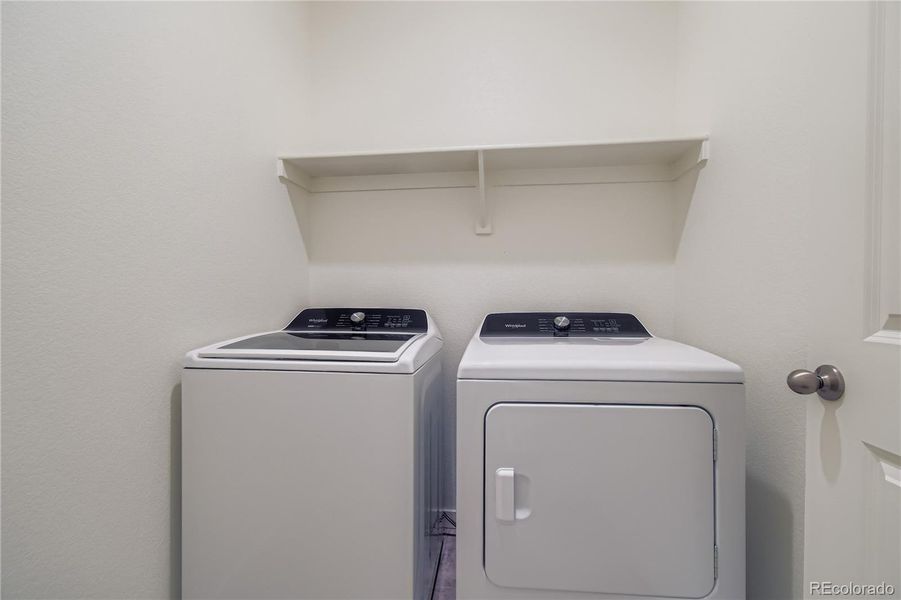 Separate laundry room Separate laundry room