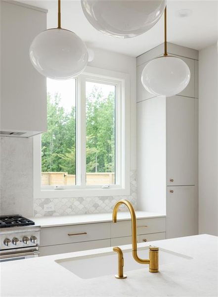 Furnished interior view inside a new home in , Chattahoochee Hills (Image 9).