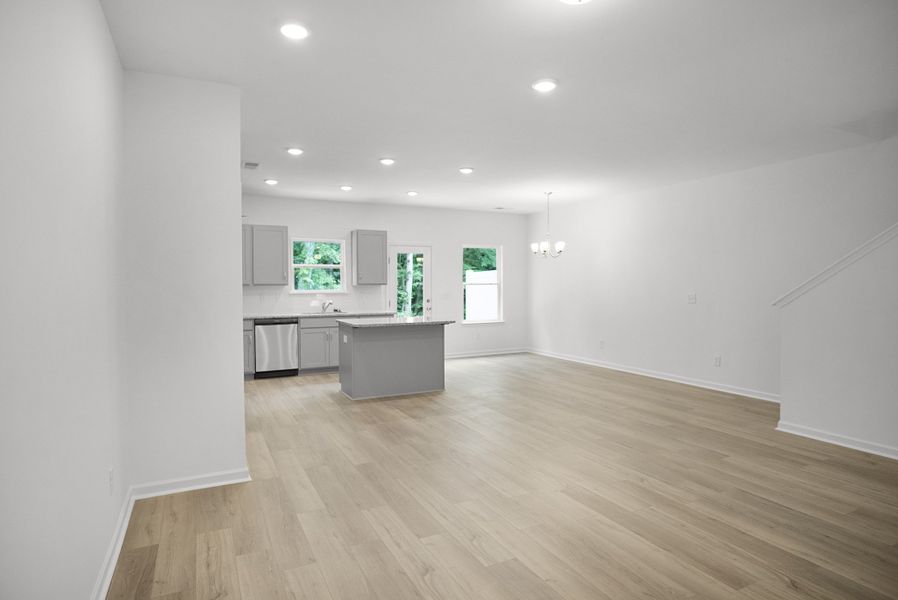 Spacious, unfurnished interior of a new home in Ironhorse, Dickson (Image 13).
