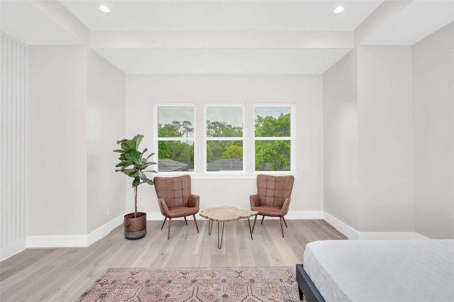 Furnished interior view inside a new home in , Houston (Image 23).