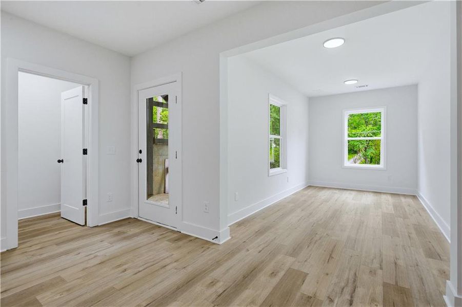 Spacious, unfurnished interior of a new home in , Smyrna (Image 12). Spacious, unfurnished interior of a new home in , Smyrna (Image 12).