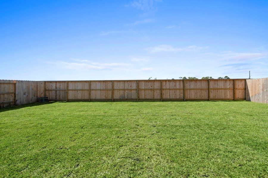 Exterior details and patio area of a home in Crosby Farms, Crosby (Image 4).