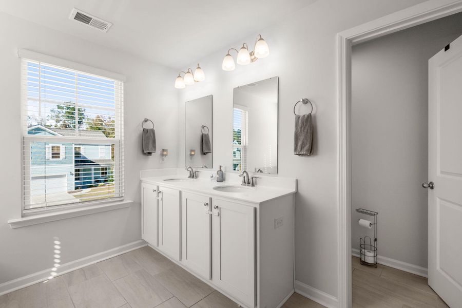 Furnished interior view inside a new home in The Ponds, Summerville (Image 18). Furnished interior view inside a new home in The Ponds, Summerville (Image 18).