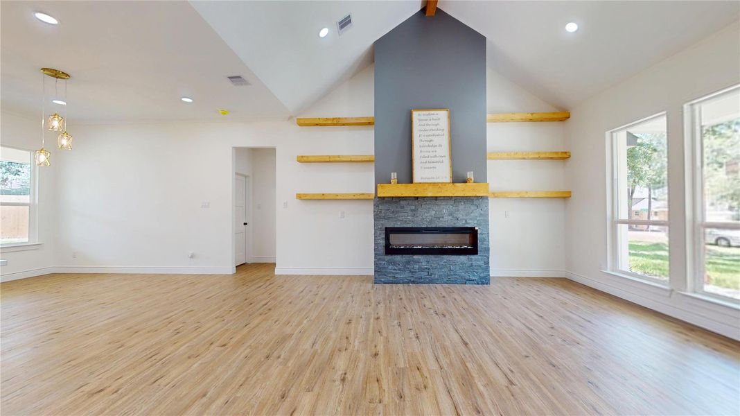 Furnished interior view inside a new home in , Montgomery (Image 38). Furnished interior view inside a new home in , Montgomery (Image 38).