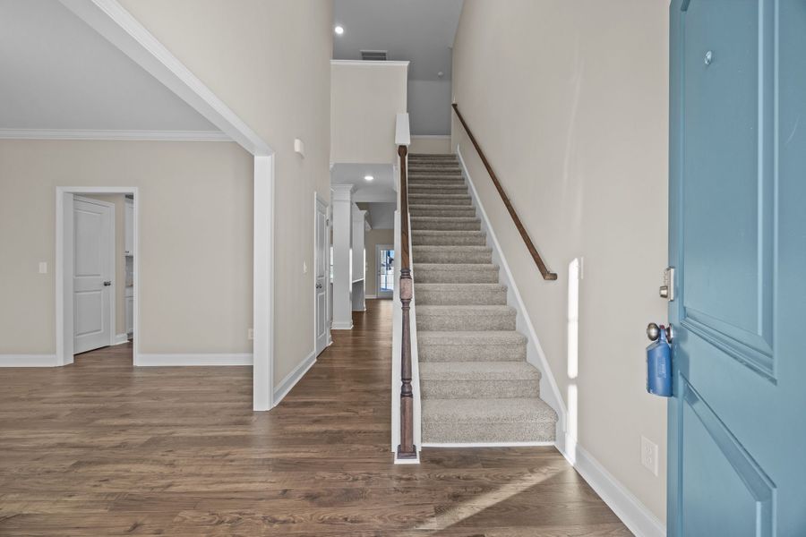 Spacious, unfurnished interior of a new home in Arbor Hills South II, Greenville (Image 14).