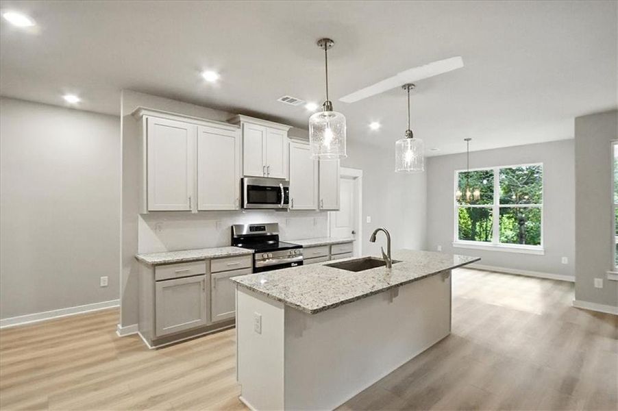Furnished interior view inside a new home in , Jefferson (Image 15).