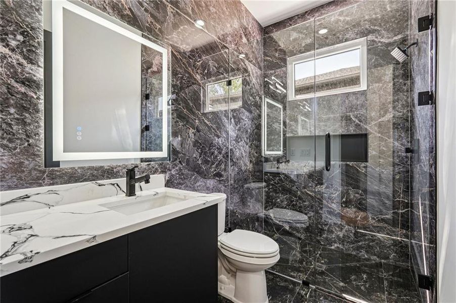 Furnished interior view inside a new home in , Sugar Hill (Image 13).