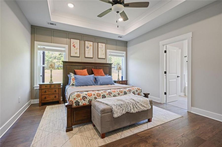 Furnished interior view inside a new home in , Dallas (Image 16).