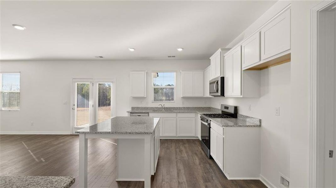Furnished interior view inside a new home in Bridle Creek, Locust Grove (Image 8).