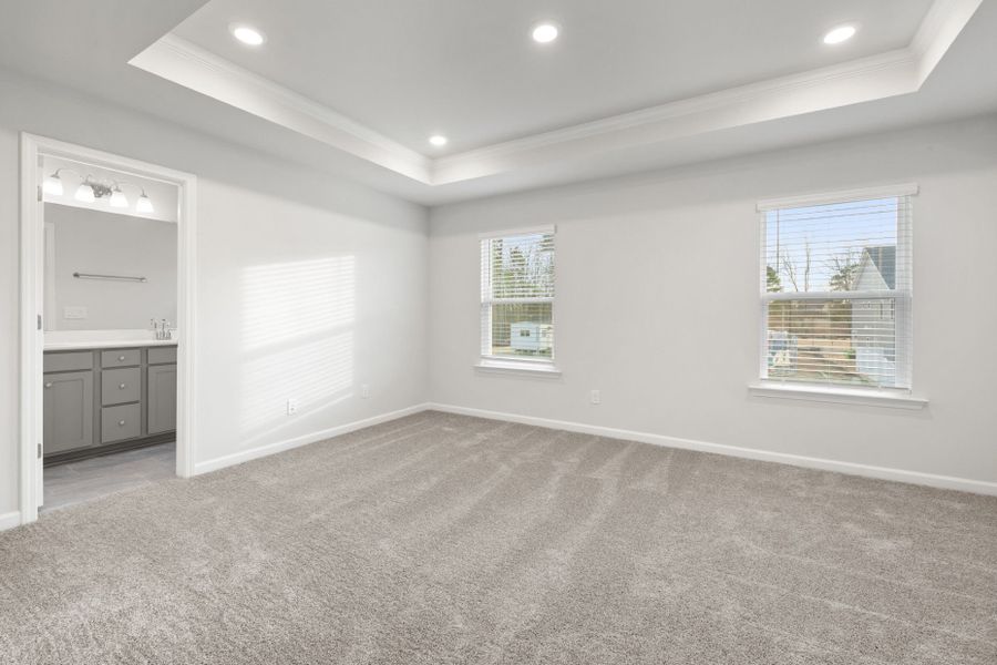 Spacious, unfurnished interior of a new home in Everton, Durham (Image 35).