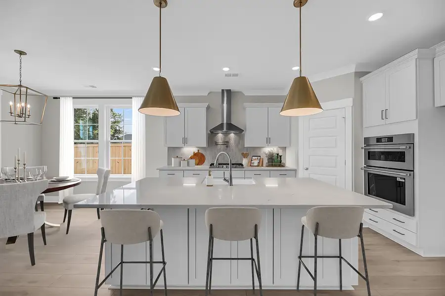 Representative furnished interior of a home built from the Bates II - Vanguard Collection by Mungo Homes in Grand Park, Leland (Image 3).