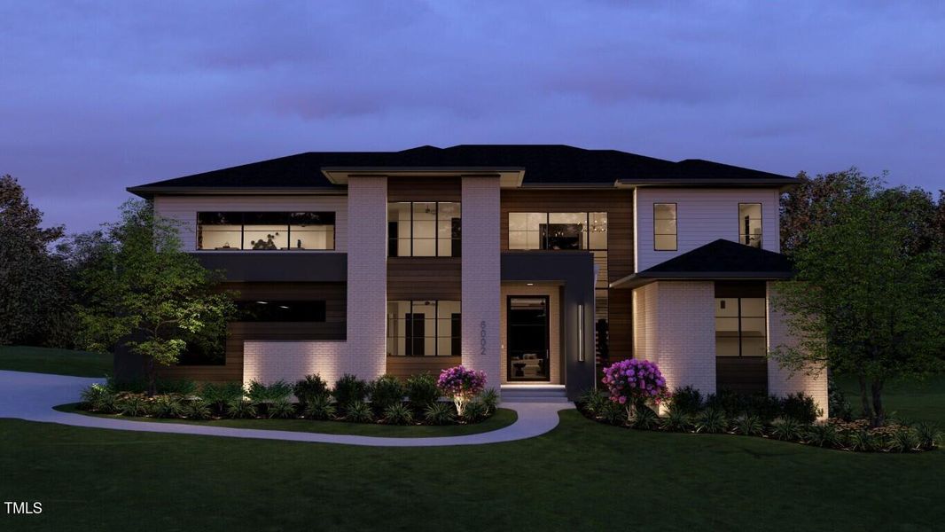 161 Dawning II_Exterior Front Evening (M 161 Dawning II_Exterior Front Evening (M