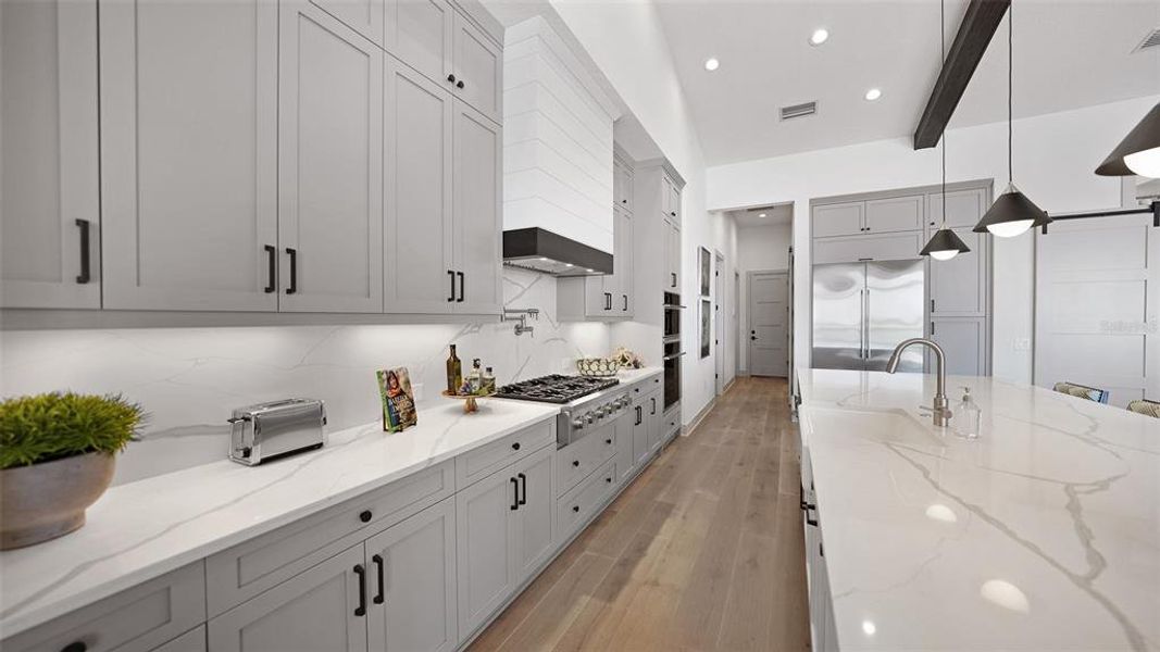 Furnished interior view inside a new home in , Venice (Image 10).