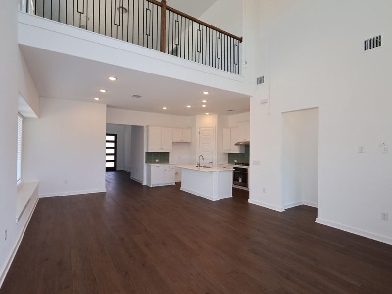 Spacious, unfurnished interior of a new home in Marble Creek Crossing, Austin (Image 13). Spacious, unfurnished interior of a new home in Marble Creek Crossing, Austin (Image 13).