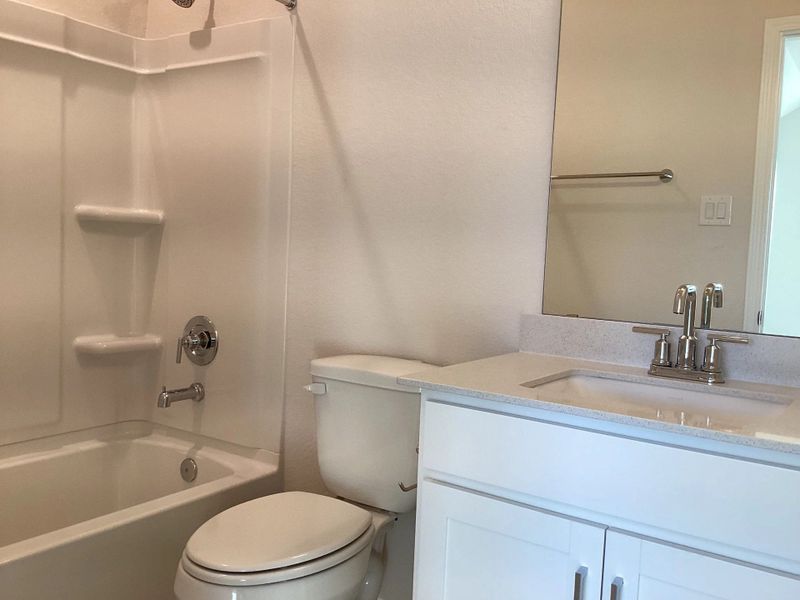 Close-up of interior finishes inside a home in The Homestead at Lariat, Liberty Hill (Image 10).