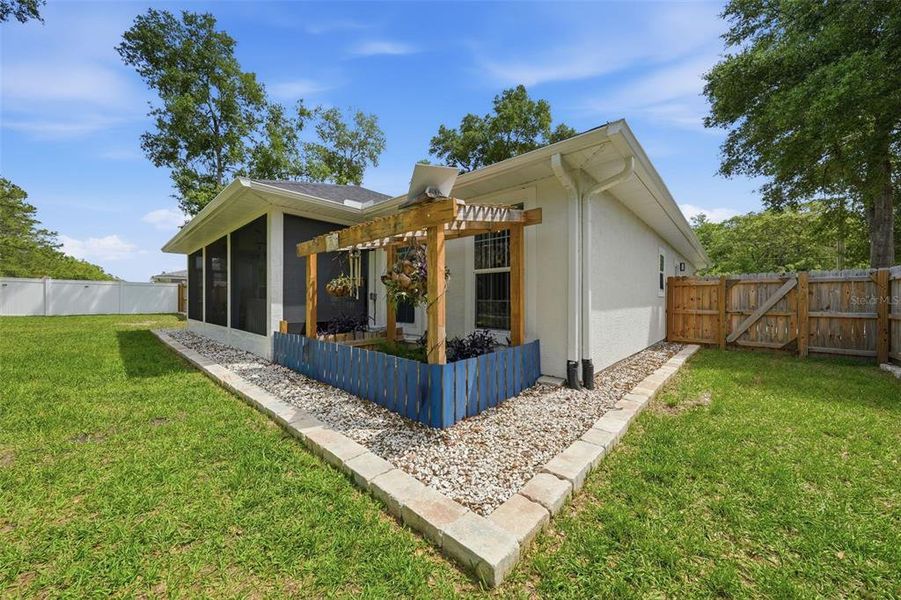Exterior details and patio area of a home in , Silver Springs (Image 3).