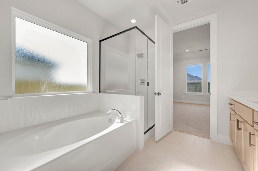 Furnished interior view inside a new home in Treeline, Justin (Image 6).
