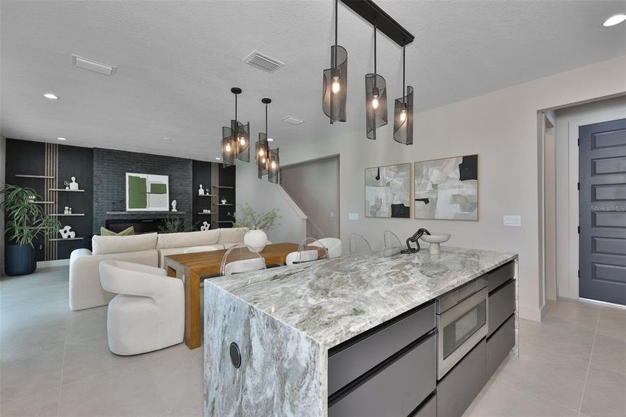 Furnished interior view inside a new home in , Tampa (Image 37).