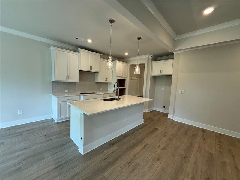 Furnished interior view inside a new home in Ponderosa Farms Estates, Gainesville (Image 8).