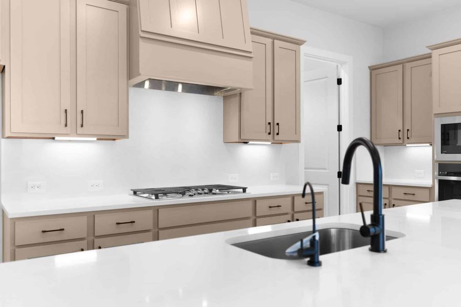 Furnished interior view inside a new home in The Grove at Blackhawk, Pflugerville (Image 18).