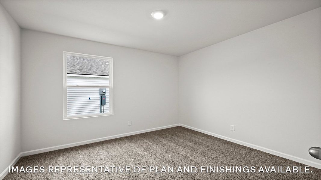 Representative unfurnished interior of a home built from the ASPEN by D.R. Horton in Morford, Jackson (Image 18).