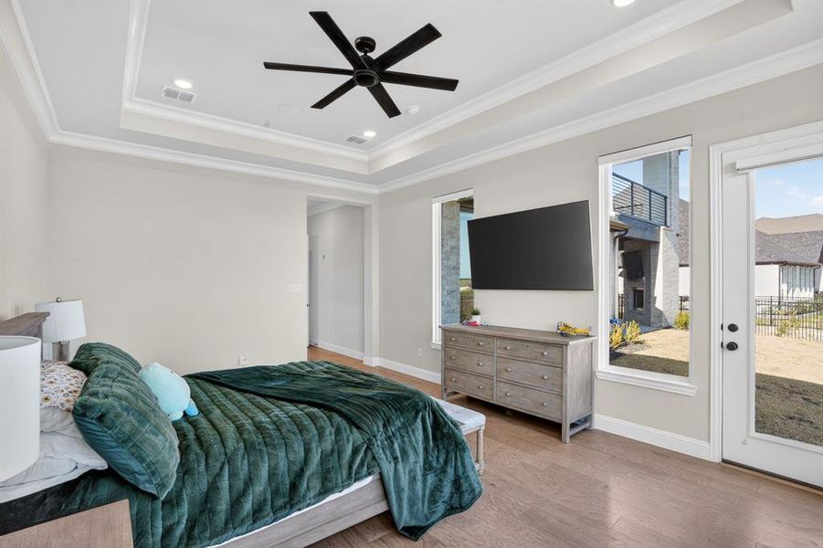 Furnished interior view inside a new home in , Fort Worth (Image 16).