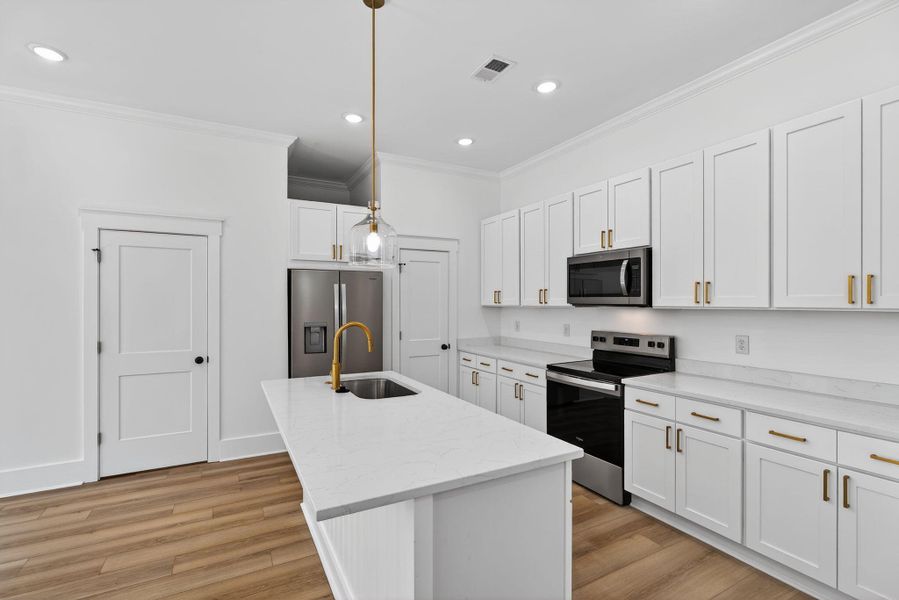 Furnished interior view inside a new home in , Summerville (Image 14).