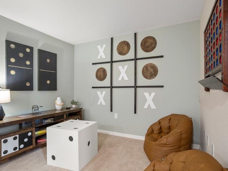 A versatile loft provides desirable flex-use space - Mariposa townhome by Highland Homes A versatile loft provides desirable flex-use space - Mariposa townhome by Highland Homes