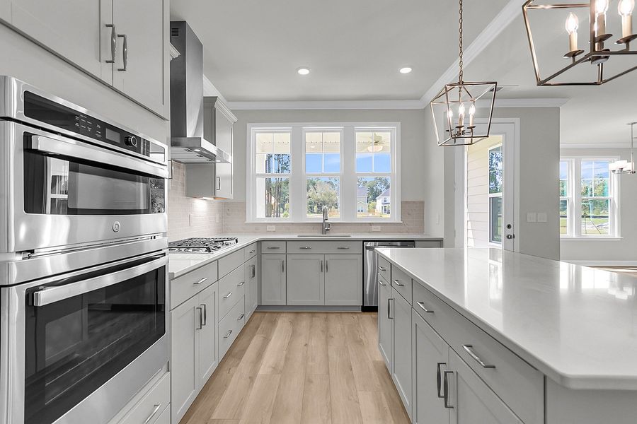 Furnished interior view inside a new home in Pineland Preserve, Summerville (Image 11).