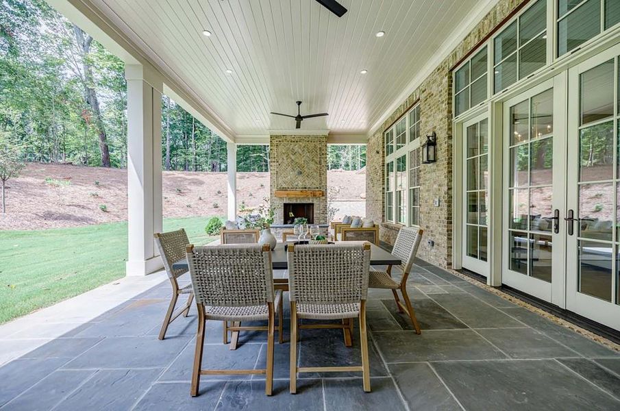 Furnished interior view inside a new home in , Canton (Image 6).