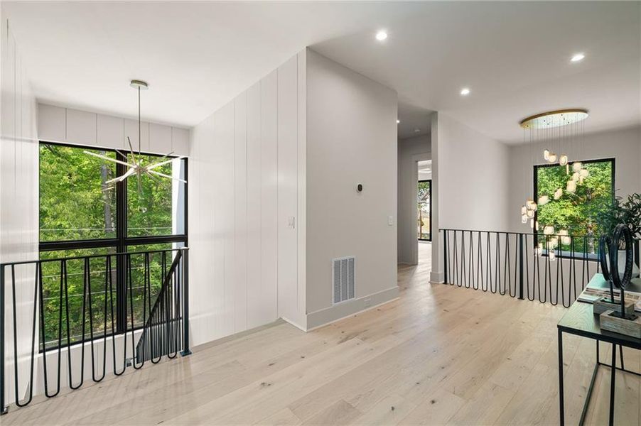 Furnished interior view inside a new home in , Atlanta (Image 36).