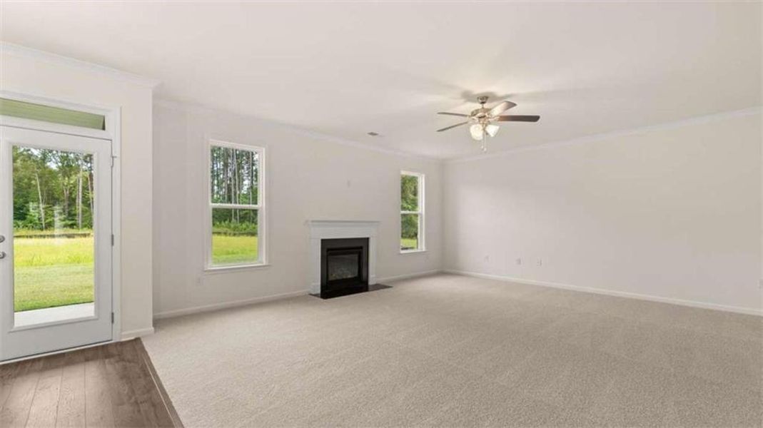 Spacious, unfurnished interior of a new home in Wildwood, Covington (Image 20).