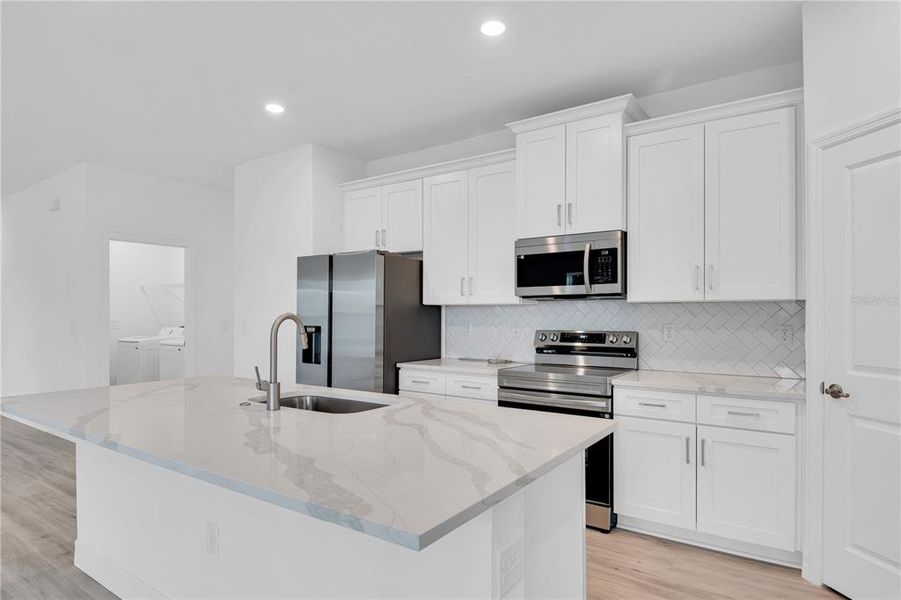 Furnished interior view inside a new home in , Ocala (Image 9).