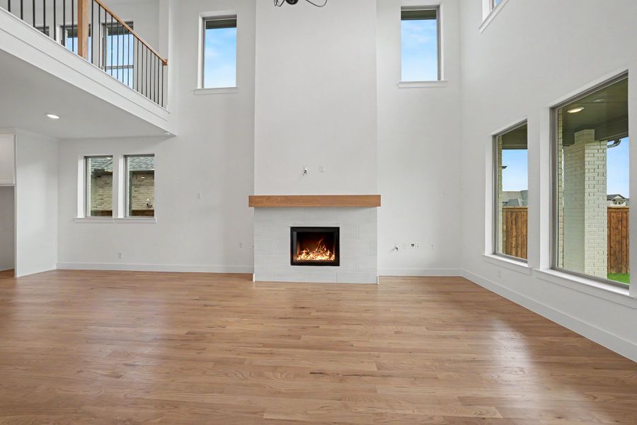 Spacious, unfurnished interior of a new home in Aster Park, McKinney (Image 19).