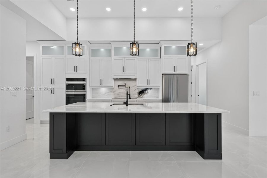 Furnished interior view inside a new home in , Cape Coral (Image 50).