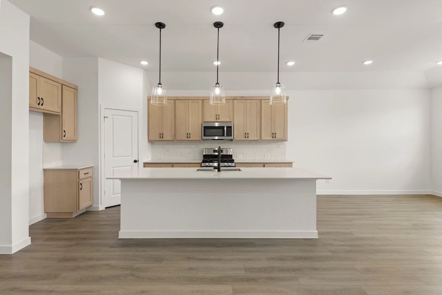 Kitchen featuring the Artisan Collection