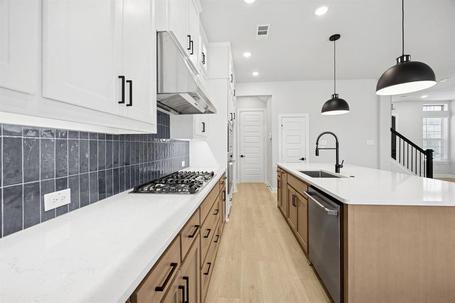 Furnished interior view inside a new home in Greenville Heights, Dallas (Image 7).
