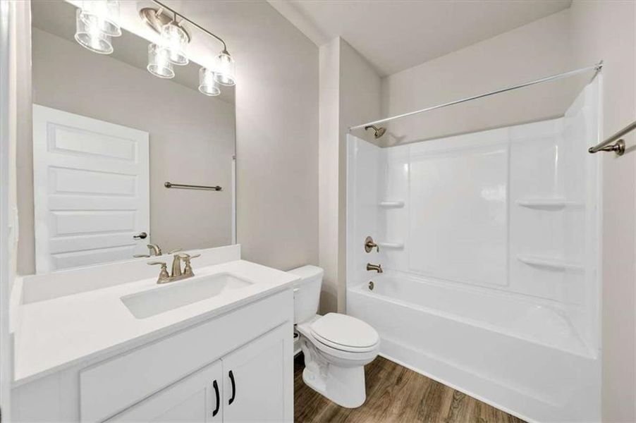 Furnished interior view inside a new home in Park Place, Bowdon (Image 14). Furnished interior view inside a new home in Park Place, Bowdon (Image 14).