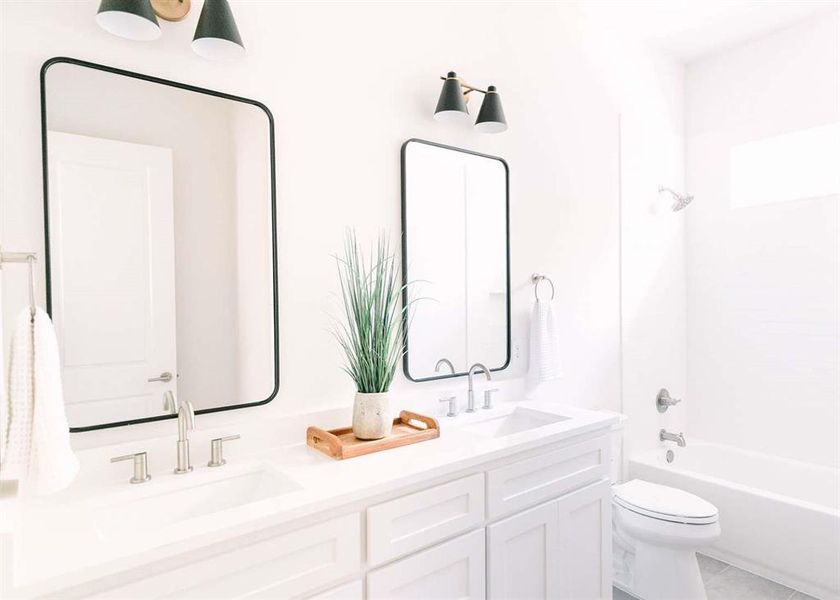 Furnished interior view inside a new home in , Weatherford (Image 7).