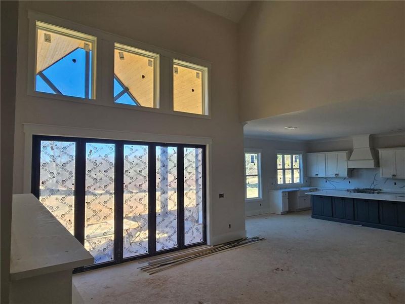 In-progress construction of a new home in , Dawsonville, GA (Image 12).