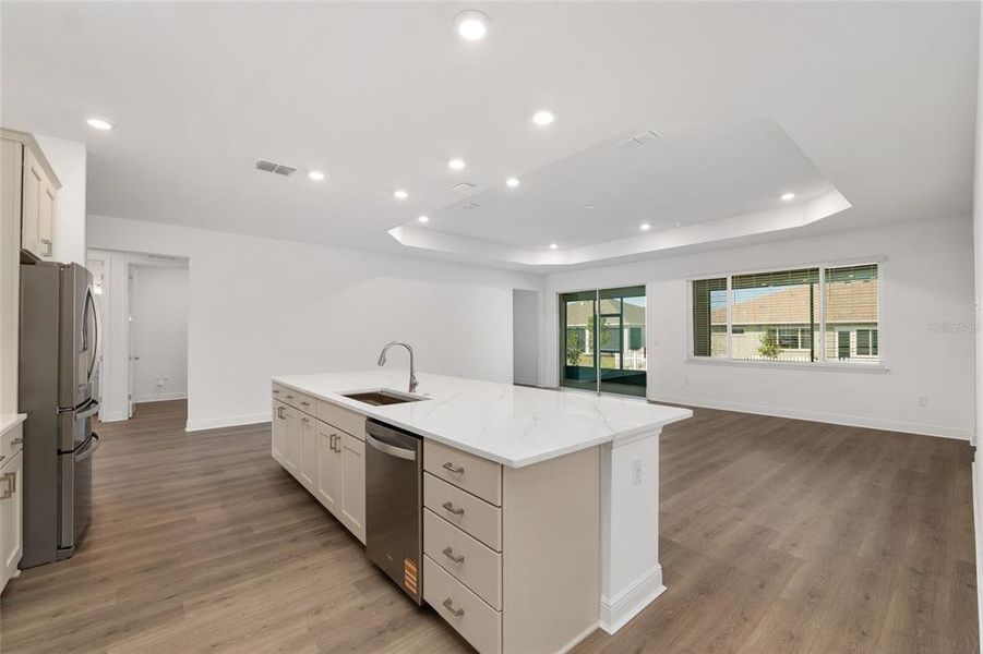 Furnished interior view inside a new home in , Ocala (Image 8).