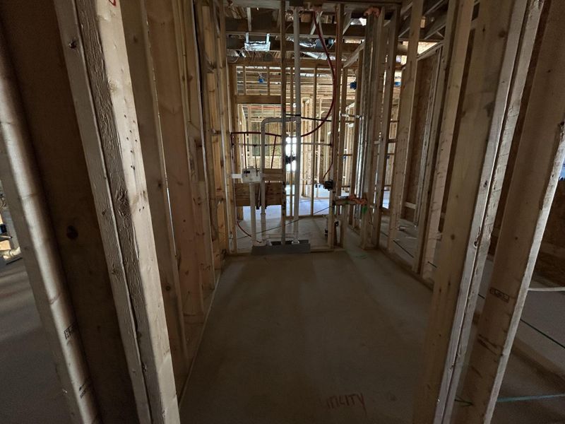 In-progress construction of a new home in Tea Farm: Presidents Series, Ravenel, SC (Image 27).