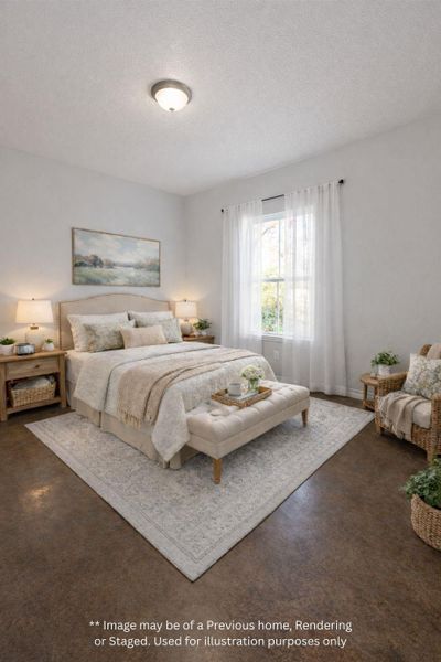 Furnished interior view inside a new home in , Willis (Image 30).