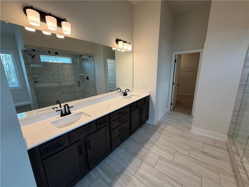 Furnished interior view inside a new home in Pinecrest Ridge, Dacula (Image 9).
