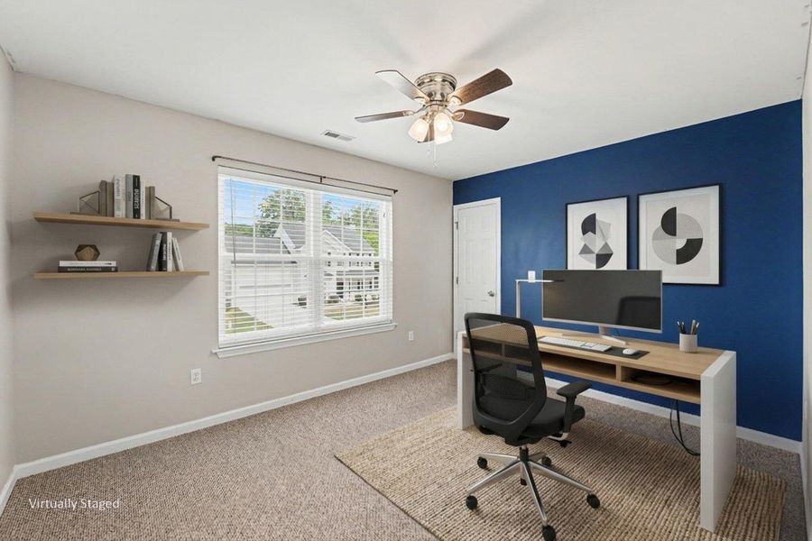 Furnished interior view inside a new home in , North Charleston (Image 18).