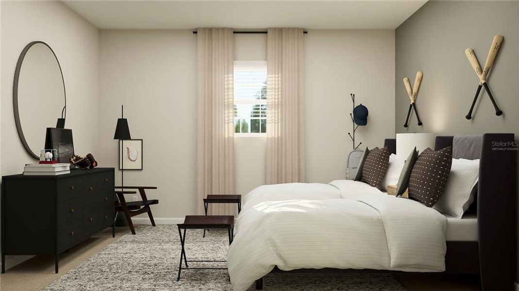 Furnished interior view inside a new home in Waterstone: Estate II Collection, Groveland (Image 23).