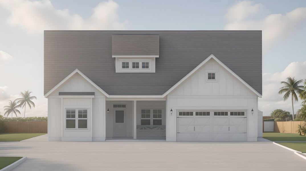 Ansley - Farmhouse  |  The artist's conceptual renderings are shown solely for visual and illustrative purposes.