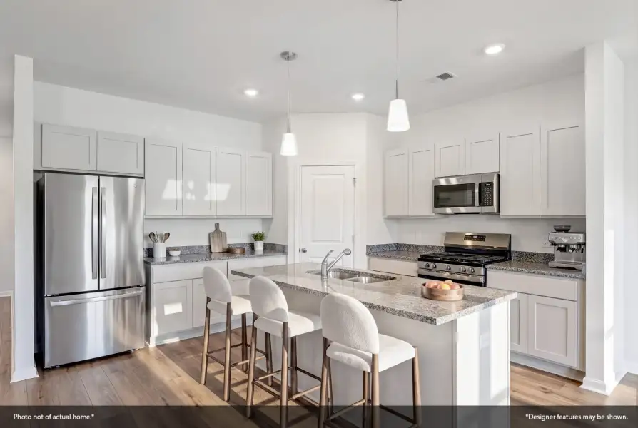 Furnished interior view inside a new home in Avenue One, Castle Hayne (Image 4).